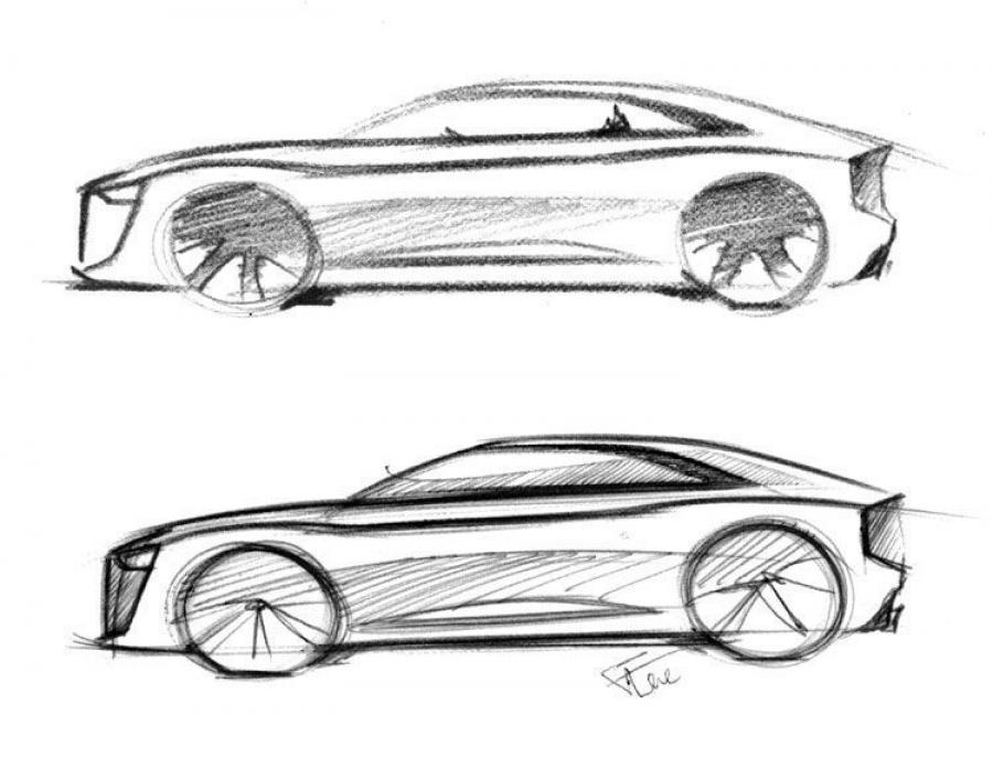 Эскиз Audi Quattro Concept 2010 года  (фото 100 из 119)